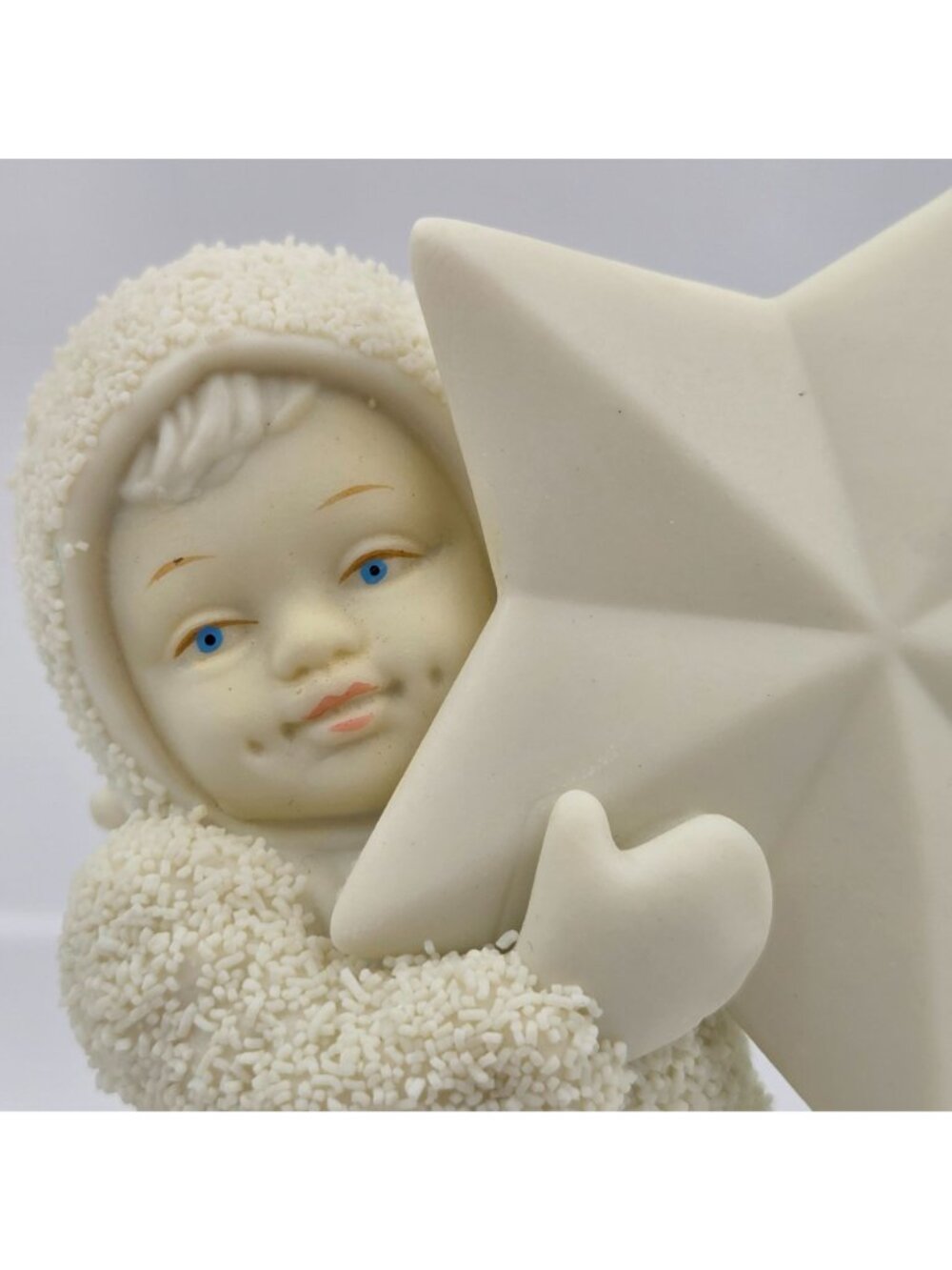 Dept 56 Snowbabies 68748 Porcelain Figurines Found the Biggest Star of All - Picture 6 of 7